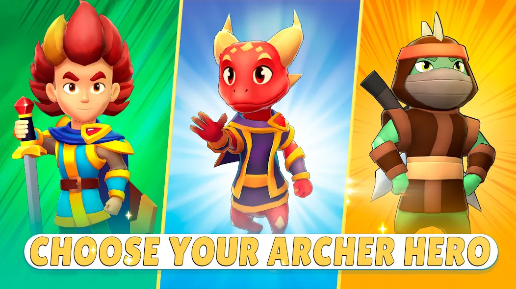 Dragono: Archer's Fire & Magic (Драгоно) МОД/Взлом [Деньги, Монеты и Меню MOD] Screenshot 1