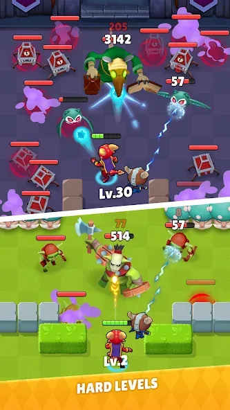Dragono: Archer's Fire & Magic (Драгоно) МОД/Взлом [Деньги, Монеты и Меню MOD] Screenshot 2
