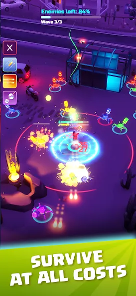 A4 vs Zombies - ZomBattle МОД/Взлом [Деньги, Монеты и Меню MOD] Screenshot 4