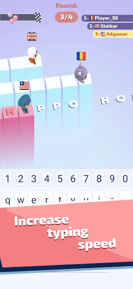 A4 Typer - Play and increase y МОД/Взлом [Деньги, Монеты и Меню MOD] Screenshot 5