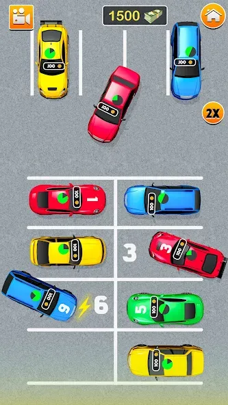 Park Master: Car Parking Jam (Парк Мастер) МОД/Взлом [Деньги, Монеты и Меню MOD] Screenshot 2