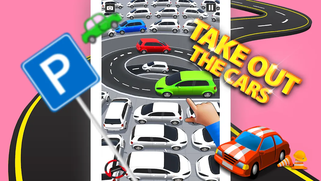 Park Master: Car Parking Jam (Парк Мастер) МОД/Взлом [Деньги, Монеты и Меню MOD] Screenshot 3