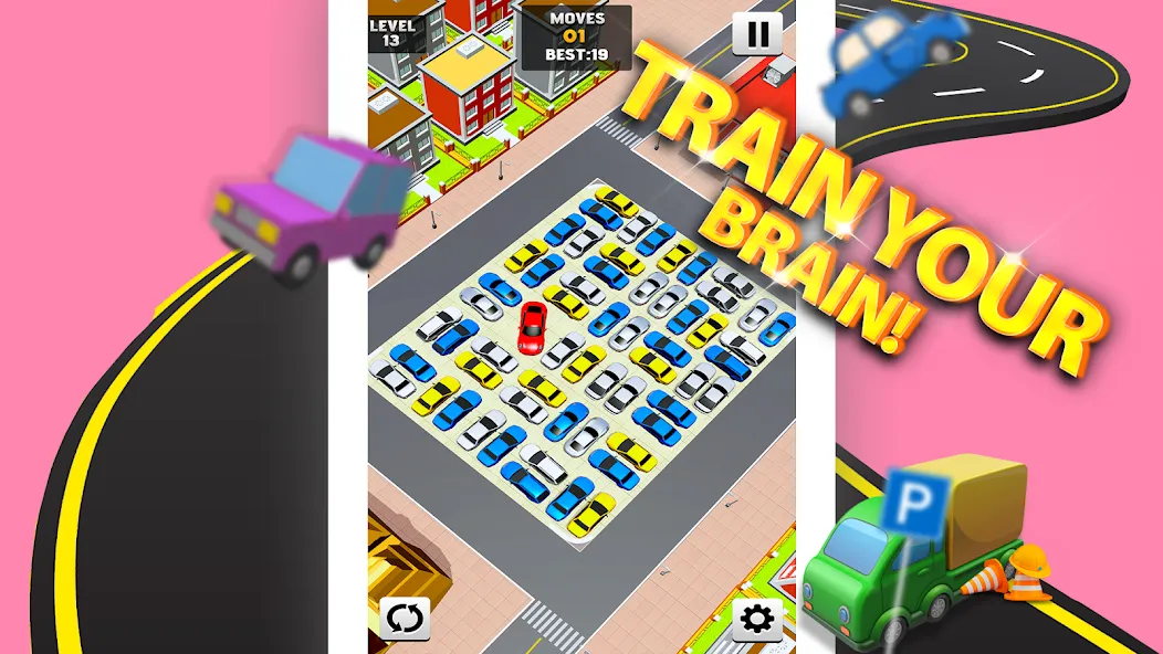 Park Master: Car Parking Jam (Парк Мастер) МОД/Взлом [Деньги, Монеты и Меню MOD] Screenshot 4