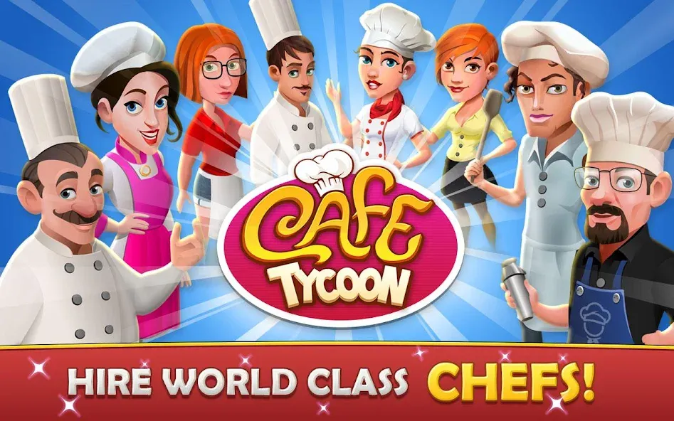 Cafe Tycoon – Cooking & Fun МОД/Взлом [Бесконечные деньги, Монеты и Мега MOD] Screenshot 2