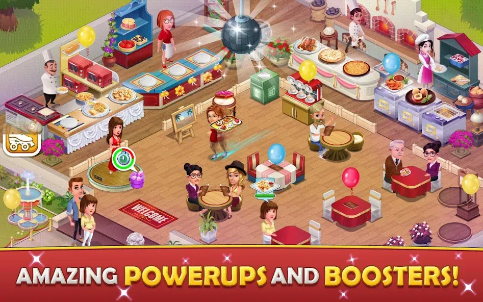 Cafe Tycoon – Cooking & Fun МОД/Взлом [Бесконечные деньги, Монеты и Мега MOD] Screenshot 4