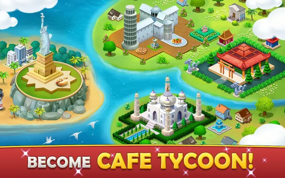 Cafe Tycoon – Cooking & Fun МОД/Взлом [Бесконечные деньги, Монеты и Мега MOD] Screenshot 5