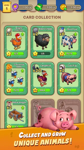 Idle Farmer: Mine Game (Айдл Фармер) МОД/Взлом [Меню, Бесконечные монеты и Открытые уровни] Screenshot 4