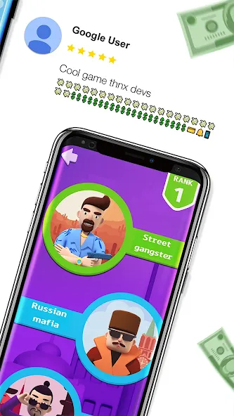 Money cash clicker МОД/Взлом [Бесконечные деньги, Монеты и Мега MOD] Screenshot 3