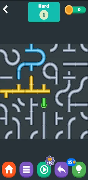 Color Plumber (Цолор Пламбер) МОД/Взлом [Деньги, Монеты и Меню MOD] Screenshot 5
