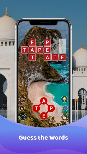 Word Game : Crossword (Кроссворд) МОД/Взлом [Деньги, Монеты и Меню MOD] Screenshot 3
