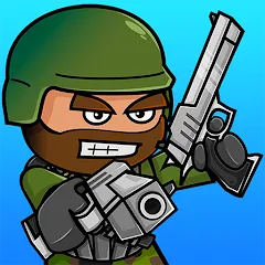 Скачать взломанную Mini Militia - War.io на Андроид бесплатно (Мод меню, бесконечное здоровье и патроны)