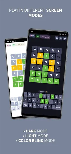 Wordly - Daily Word Game МОД/Взлом [Меню, Бесконечные монеты и Открытые уровни] Screenshot 3