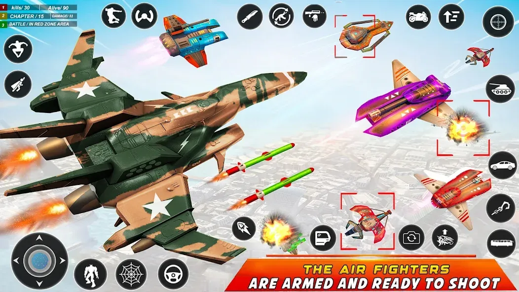 Army Bus Robot Car Game 3d МОД/Взлом [Много денег, Монет и Все открыто] Screenshot 2