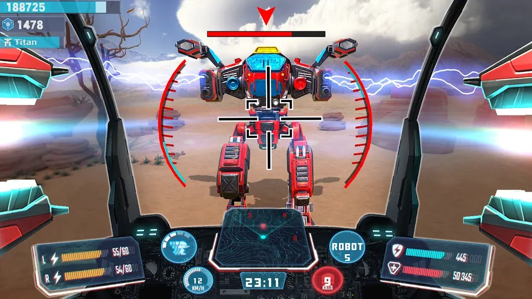 Mech Robot Wars - Multi Robot МОД/Взлом [Бесконечные деньги, Монеты и Мега MOD] Screenshot 4