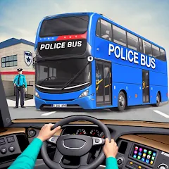 Скачать Police Bus Simulator Bus Games Взлом (Много денег) на Андроид бесплатно