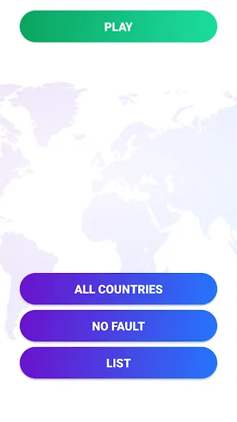 World Geography Quiz Game МОД/Взлом [Все открыто, Дополнительные деньги и Меню MOD] Screenshot 2