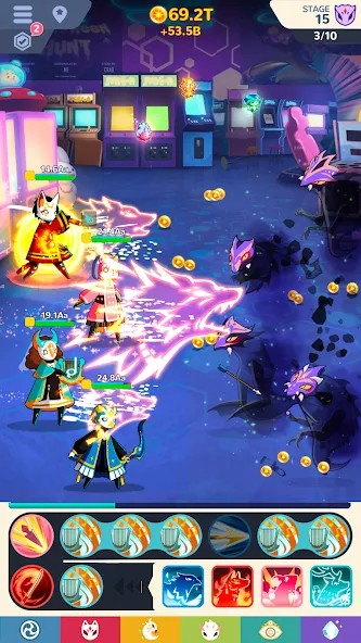 Masketeers : Idle Has Fallen МОД/Взлом [Много денег, Монет и Все открыто] Screenshot 1
