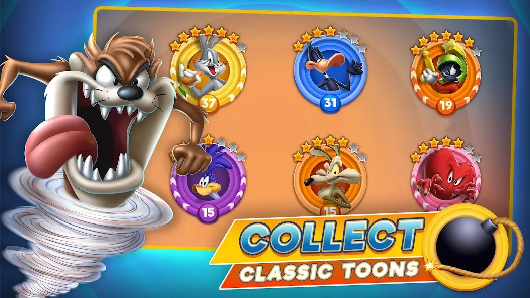 Looney Tunes™ World of Mayhem (Луни Тюнз) МОД/Взлом [Много денег, Монет и Все открыто] Screenshot 1