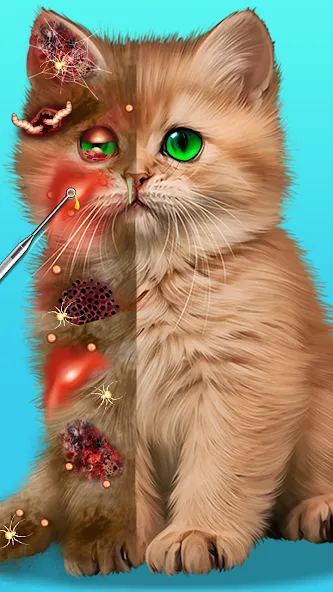 Virtual Cat ASMR Spa Makeover (Виртуальный кот  Спа Мэйкавер) МОД/Взлом [Все открыто, Дополнительные деньги и Меню MOD] Screenshot 1