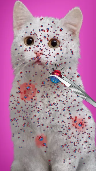 Virtual Cat ASMR Spa Makeover (Виртуальный кот  Спа Мэйкавер) МОД/Взлом [Все открыто, Дополнительные деньги и Меню MOD] Screenshot 3