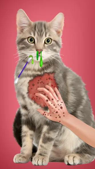 Virtual Cat ASMR Spa Makeover (Виртуальный кот  Спа Мэйкавер) МОД/Взлом [Все открыто, Дополнительные деньги и Меню MOD] Screenshot 4