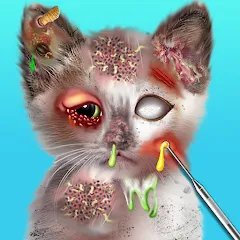 Скачать Взломанный Virtual Cat ASMR Spa Makeover на Андроид (Много денег)