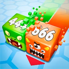 Скачать Cube Zone io Взлом (Много денег) на Андроид бесплатно