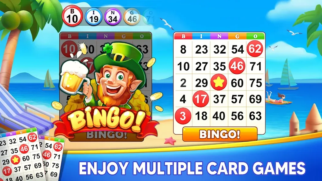 Bingo Holiday: Live Bingo Game МОД/Взлом [Много денег, Монет и Все открыто] Screenshot 2