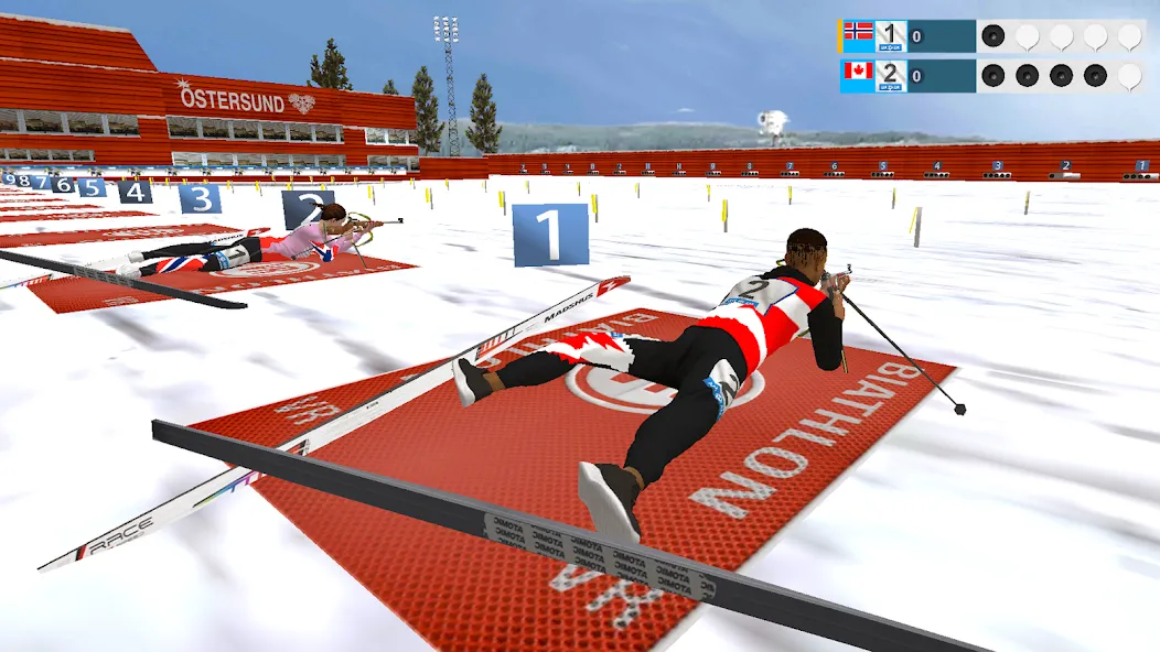 Biathlon VR (Биатлон ) МОД/Взлом [Все открыто, Дополнительные деньги и Меню MOD] Screenshot 2