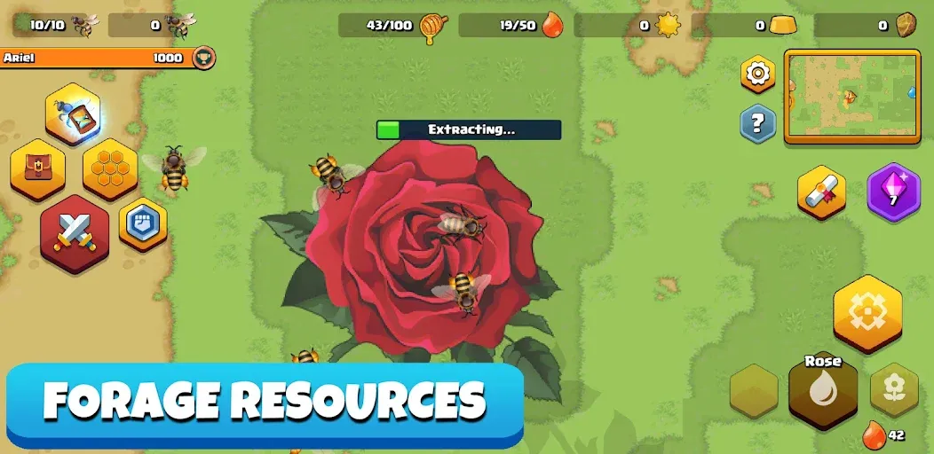 Pocket Bees: Colony Simulator (Покет Биз) МОД/Взлом [Много монет, Открытые уровни и Мега MOD] Screenshot 2