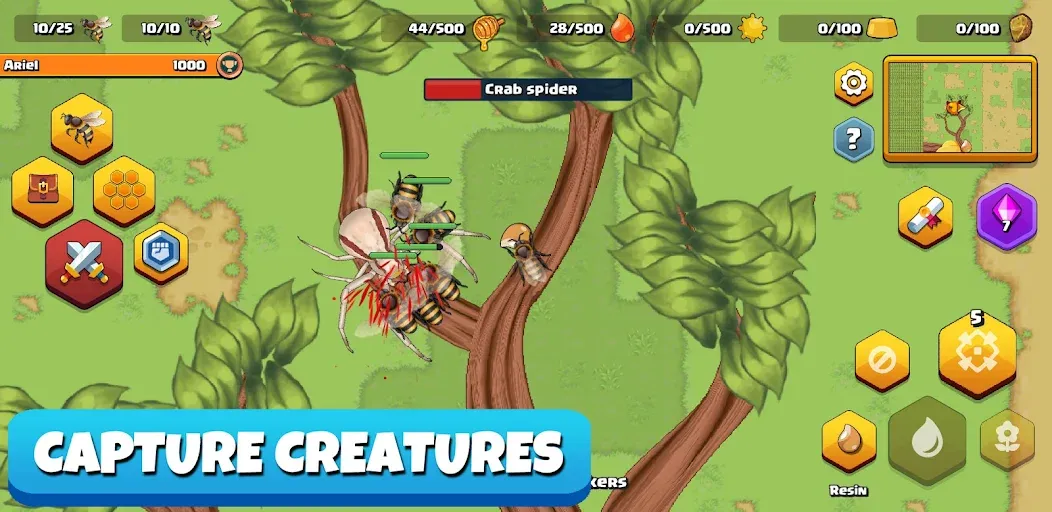 Pocket Bees: Colony Simulator (Покет Биз) МОД/Взлом [Много монет, Открытые уровни и Мега MOD] Screenshot 4