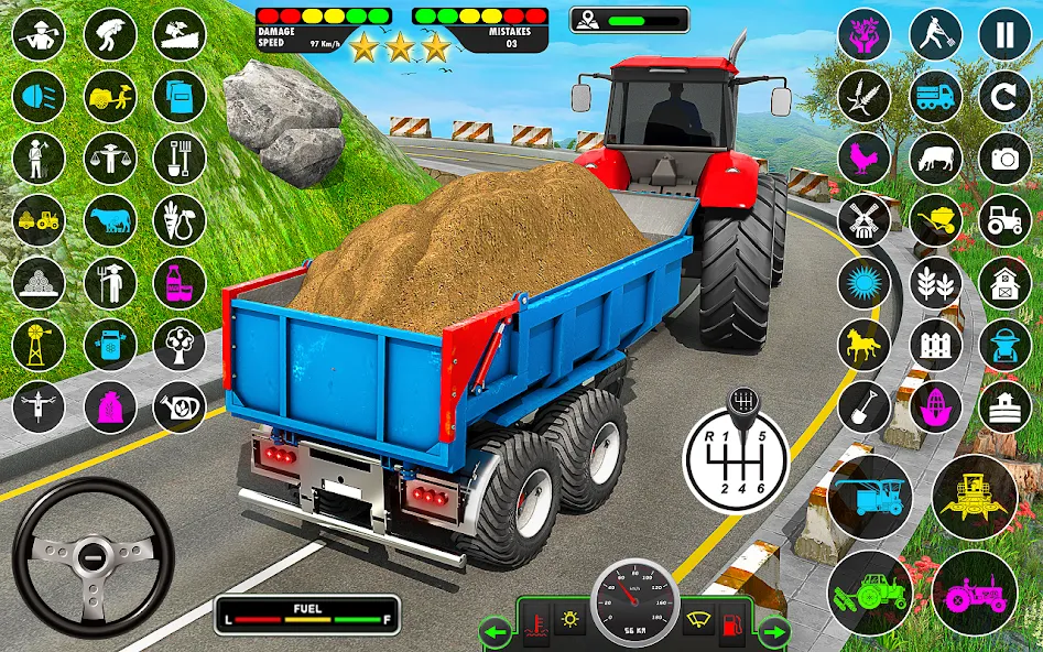 Tractor Farming: Tractor Games (Тракторное хозяйство) МОД/Взлом [Много монет, Открытые уровни и Мега MOD] Screenshot 4