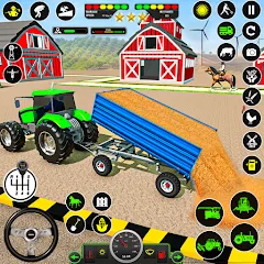 Скачать Tractor Farming: Tractor Games Взлом (много денег) на Андроид бесплатно