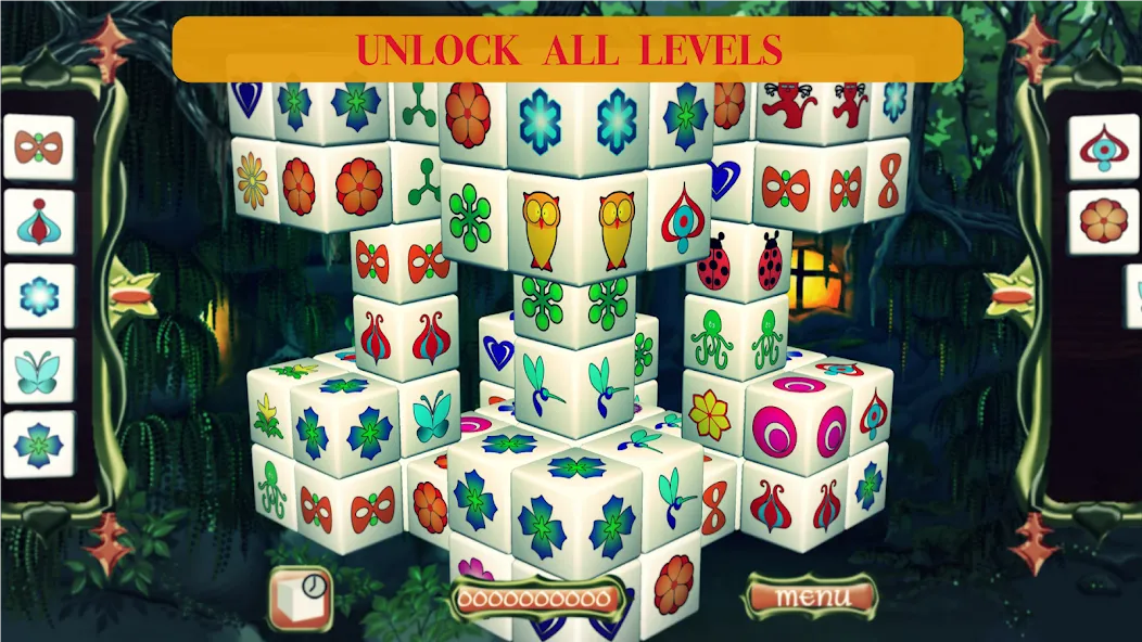 FAIRY MAHJONG - 3D Majong МОД/Взлом [Деньги, Монеты и Меню MOD] Screenshot 2