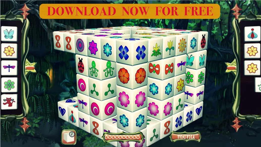 FAIRY MAHJONG - 3D Majong МОД/Взлом [Деньги, Монеты и Меню MOD] Screenshot 5