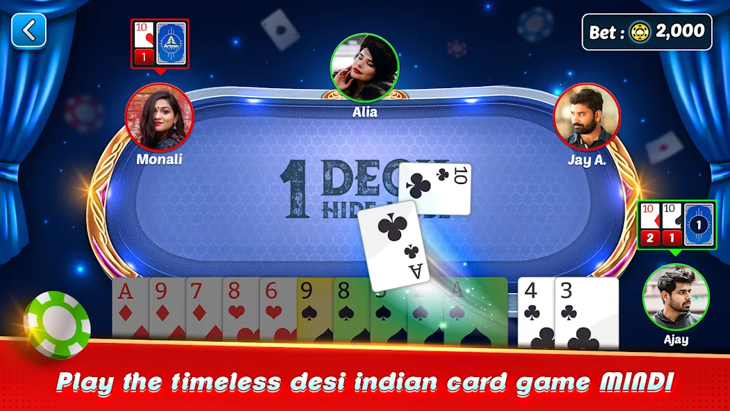 Mindi - Play Ludo & More Games (Минди) МОД/Взлом [Меню, Бесконечные монеты и Открытые уровни] Screenshot 1