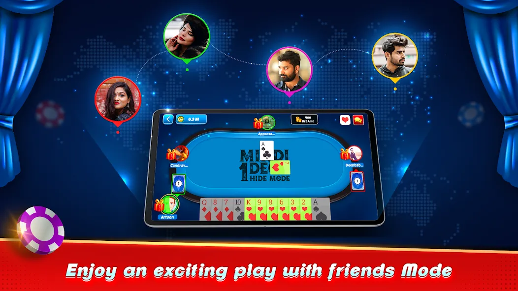 Mindi - Play Ludo & More Games (Минди) МОД/Взлом [Меню, Бесконечные монеты и Открытые уровни] Screenshot 2