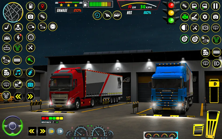 US Truck Simulator Game 2022 (Трак Симулятор) МОД/Взлом [Бесконечные деньги, Монеты и Мега MOD] Screenshot 2