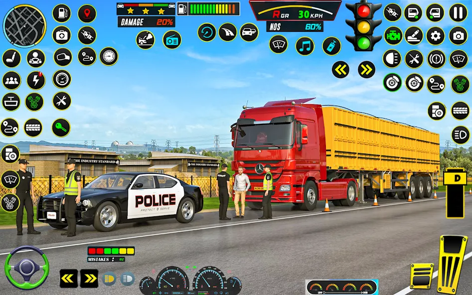 US Truck Simulator Game 2022 (Трак Симулятор) МОД/Взлом [Бесконечные деньги, Монеты и Мега MOD] Screenshot 3