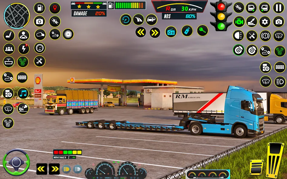US Truck Simulator Game 2022 (Трак Симулятор) МОД/Взлом [Бесконечные деньги, Монеты и Мега MOD] Screenshot 4