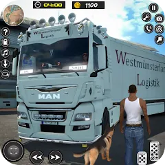 Скачать Взломанная US Truck Simulator Game 2022 (Много денег) на Андроид телефон бесплатно