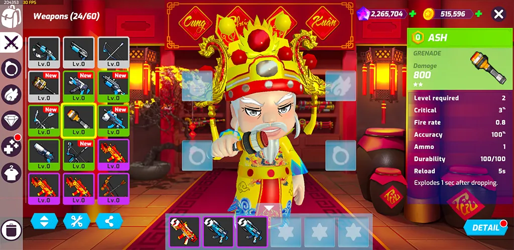 As Legends: 5v5 Chibi TPS Game (Эйс Легендс) МОД/Взлом [Меню, Бесконечные монеты и Открытые уровни] Screenshot 2