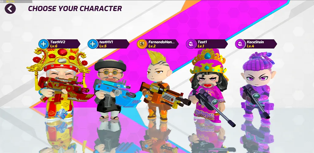 As Legends: 5v5 Chibi TPS Game (Эйс Легендс) МОД/Взлом [Меню, Бесконечные монеты и Открытые уровни] Screenshot 3