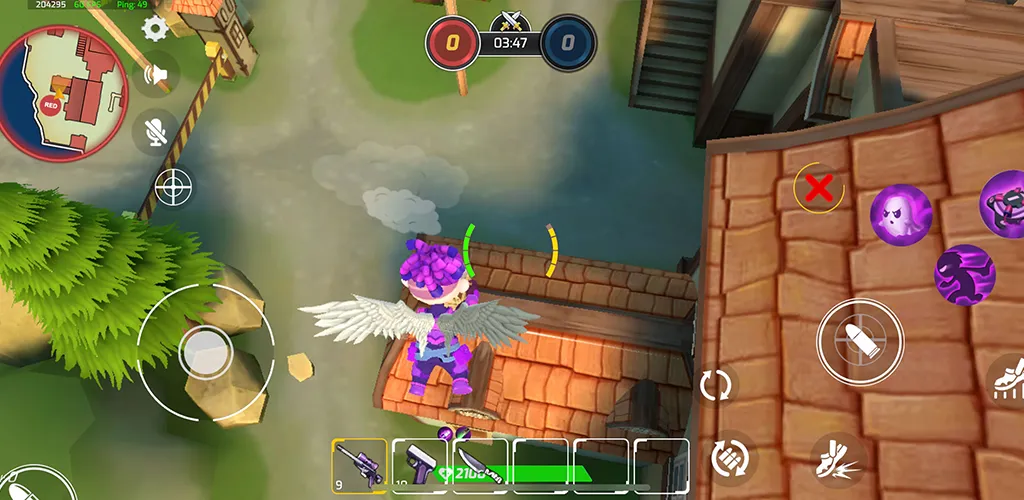 As Legends: 5v5 Chibi TPS Game (Эйс Легендс) МОД/Взлом [Меню, Бесконечные монеты и Открытые уровни] Screenshot 5