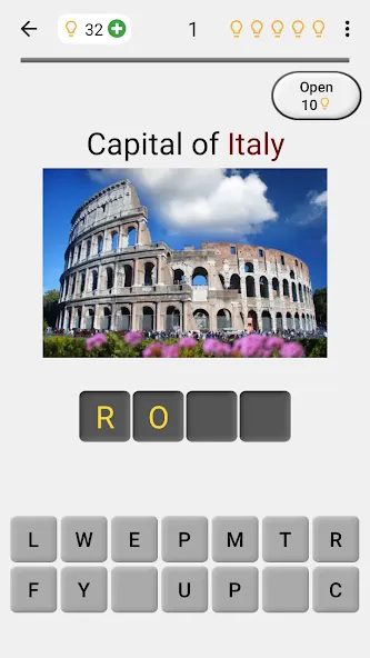 Capitals of the World - Quiz МОД/Взлом [Все открыто, Дополнительные деньги и Меню MOD] Screenshot 2
