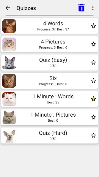 Cats Quiz Guess Popular Breeds МОД/Взлом [Много денег, Монет и Все открыто] Screenshot 5