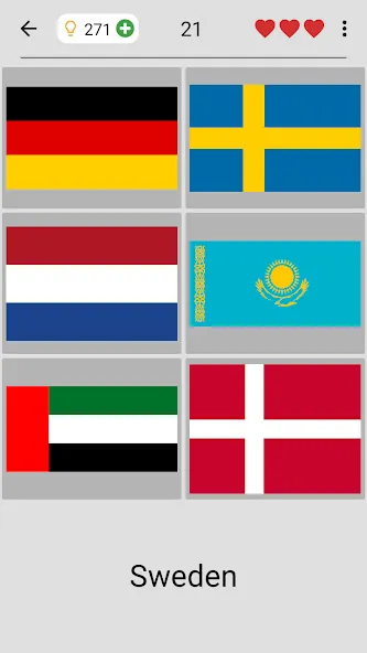 Flags of All World Countries МОД/Взлом [Деньги, Монеты и Меню MOD] Screenshot 3