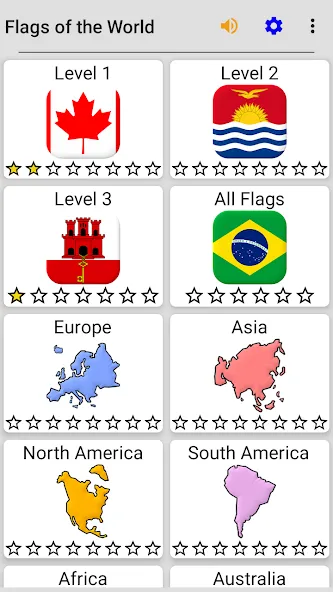 Flags of All World Countries МОД/Взлом [Деньги, Монеты и Меню MOD] Screenshot 4