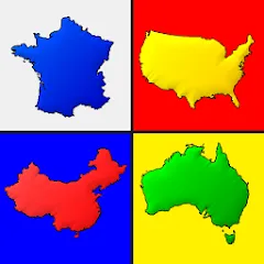 Скачать Maps of All Countries Geo-Quiz — МОД Все уровни разблокированы