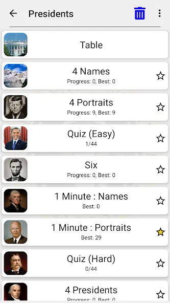 US Presidents and History Quiz МОД/Взлом [Все открыто, Дополнительные деньги и Меню MOD] Screenshot 3